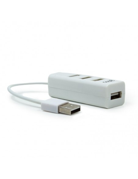 Hub USB 2.0 universal COOL 4 puertos USB blanco