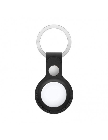 Llavero protector COOL compatible AirTag polipiel negra