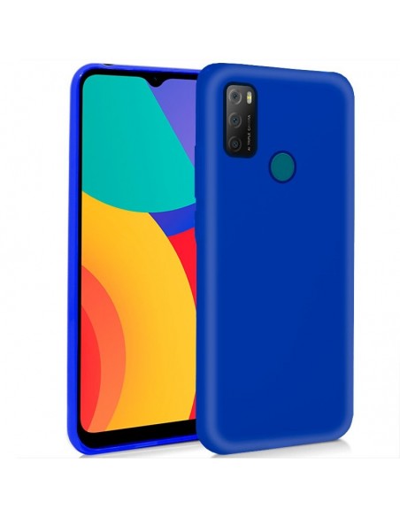 Funda gel TPU Alcatel 1S (2021) / 3L (2021) azul