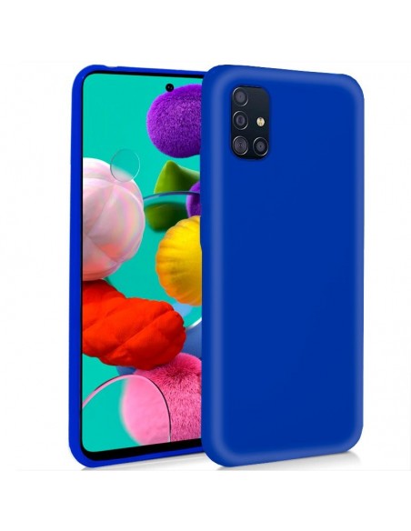 Funda gel TPU Samsung A515 Galaxy A51 azul