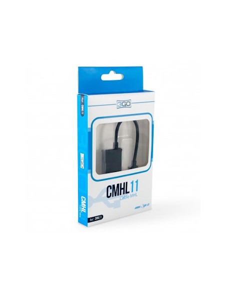 Cable MHL microUSB macho 5 pines a HDMI hembra 11 pines