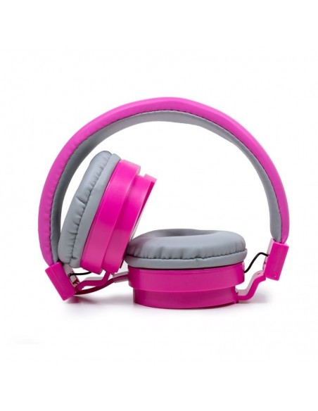 Auriculares cascos Jack 3,5 mm COOL Toronto con micro rosas