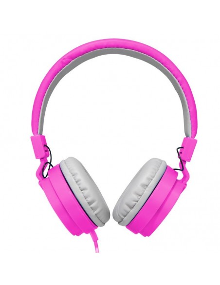 Auriculares cascos Jack 3,5 mm COOL Toronto con micro rosas