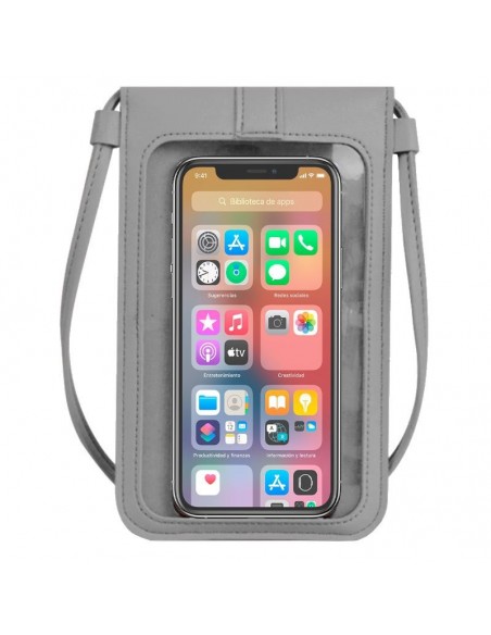 Funda bolso universal Basic hasta 6,7 pulgadas COOL gris claro