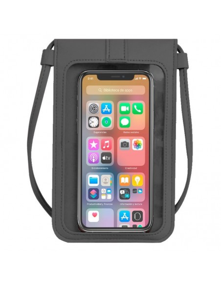 Funda bolso universal Basic hasta 6,7 pulgadas COOL gris oscuro