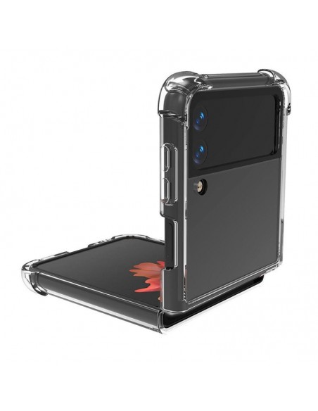Carcasa TPU Samsung F711 Galaxy Z Flip 3 antigolpes transparente