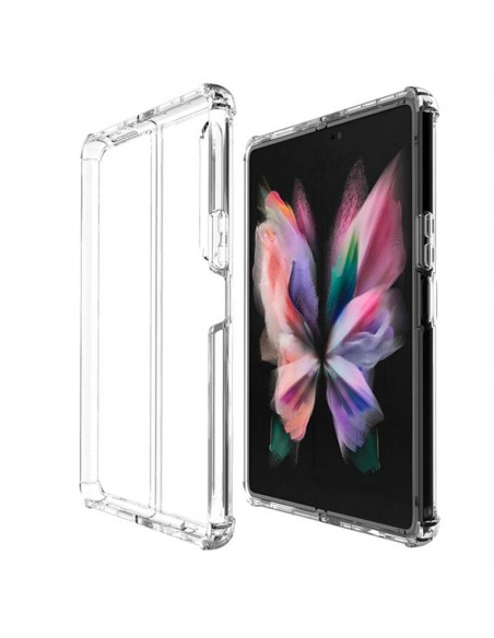 Carcasa TPU Samsung F926 Galaxy Z Fold 3 antigolpes transparente