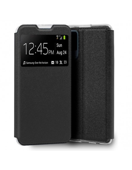 Funda libro soporte TPU Vivo V21 5G negra