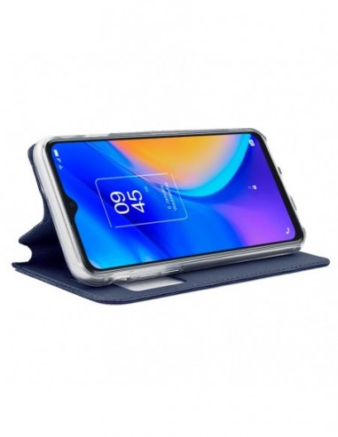 Funda libro soporte TPU TCL 20 SE azul