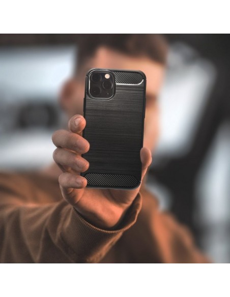 Carcasa TPU Xiaomi Pocophone M3 / Redmi 9T carbón negra