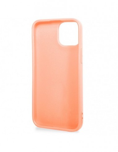 Carcasa TPU cama tela iPhone 13 rosa