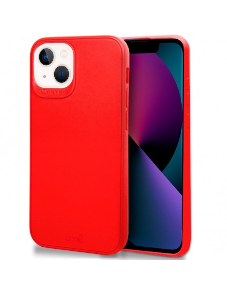 Carcasa TPU cama tela iPhone 13 mini roja