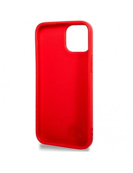 Carcasa TPU cama tela iPhone 13 mini roja