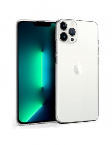 Funda gel TPU iPhone 13 Pro transparente