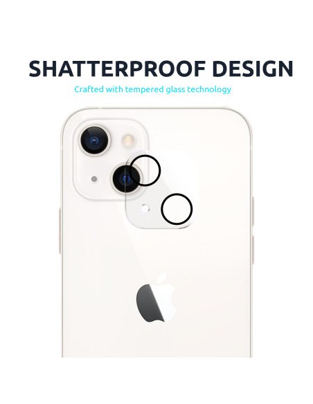 Protector cámara vidrio templado iPhone 13 mini