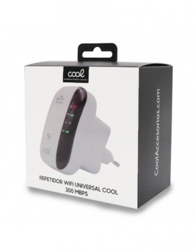 Repetidor WiFi universal COOL 300 mbps