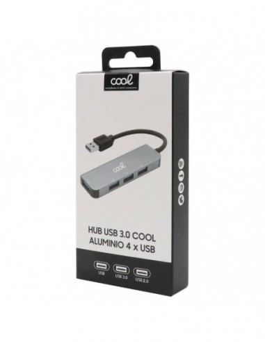 Hub USB universal COOL 4 puertos USB...