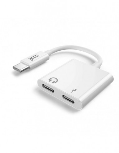 Adaptador COOL dual USB tipo C...