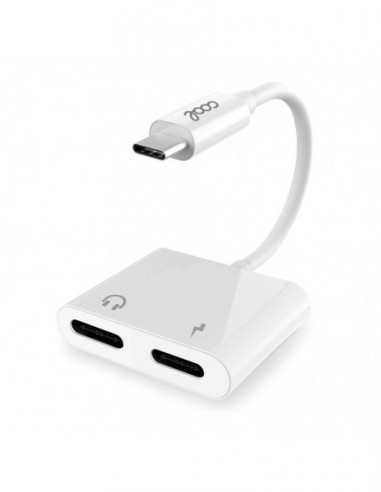 Adaptador COOL dual USB tipo C...