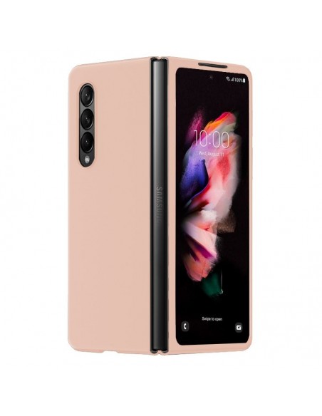 Carcasa TPU Samsung F926 Galaxy Z Fold 3 plegable rosa