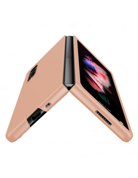 Carcasa TPU Samsung F926 Galaxy Z Fold 3 plegable rosa
