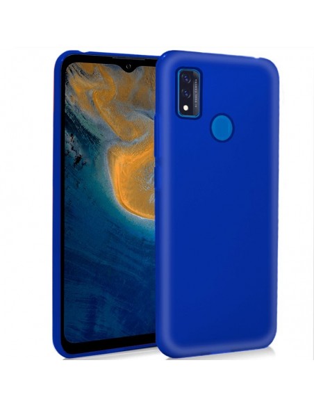 Funda gel TPU ZTE Blade A51 azul