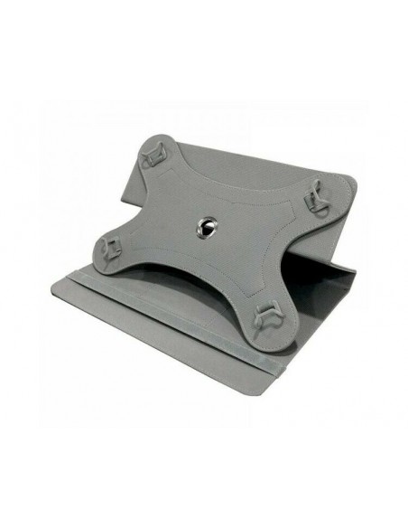 Funda polipiel soporte giratorio universal tablets 7 pulgadas negra
