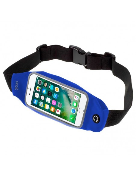 Funda universal riñonera neopreno (5,5 - 6,7 pulgadas) azul