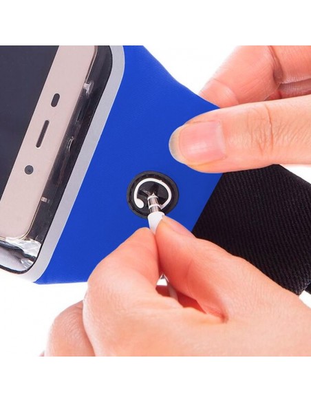 Funda universal riñonera neopreno (5,5 - 6,7 pulgadas) azul