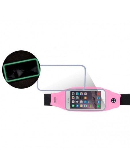 Funda universal riñonera neopreno (5,5 - 6,7 pulgadas) rosa