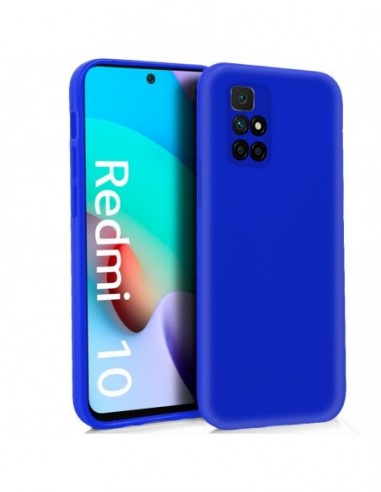 Funda gel TPU Xiaomi Redmi 10 azul