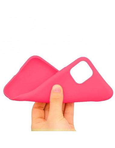 Funda gel TPU iPhone 11 Pro Max rosa