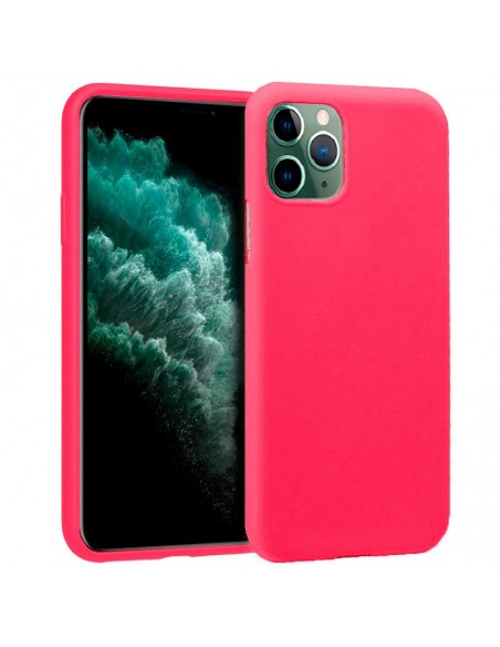 Funda gel TPU iPhone 11 Pro Max rosa