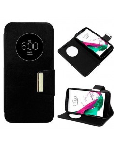 Funda libro soporte TPU LG G4 negra