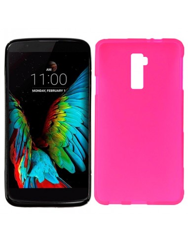 Funda TPU LG K10 rosa