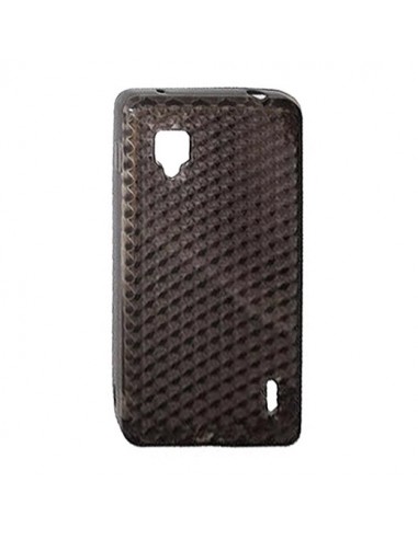 Funda gel TPU diamond LG Optimus G (E975) negra o gris humo