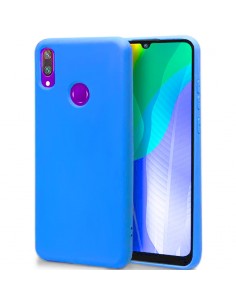 Carcasa TPU cama tela Huawei P Smart (2019) / Honor 10 Lite azul