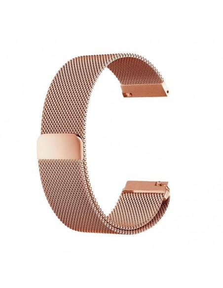 Correa metálica universal 20mm Amazfit Bip / GTS / Bip Lite / Huawei / Samsung / COOL Oslo oro rosa