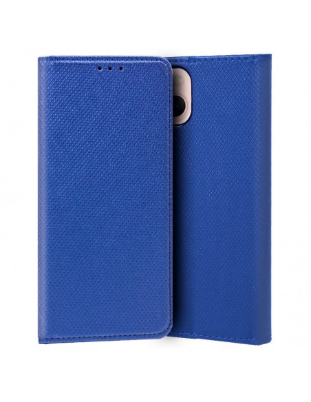 Funda libro soporte TPU iPhone 13 azul