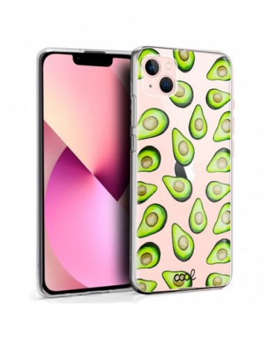 Carcasa TPU iPhone 13 diseño Aguacates