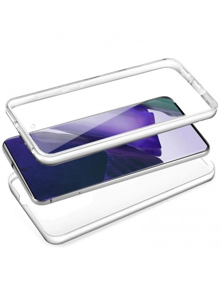 Funda gel TPU 3D Samsung N985 Galaxy Note 20 Ultra transparente (Frontal + trasera)