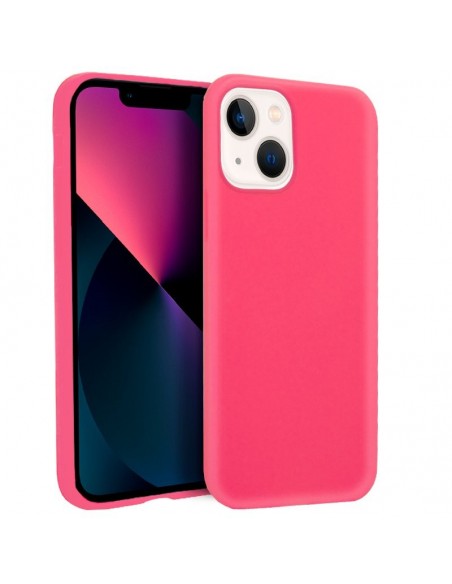 Funda gel TPU iPhone 13 mini rosa