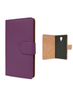 Funda libro LG Optimus F5 / LG L7 4G LTE morada