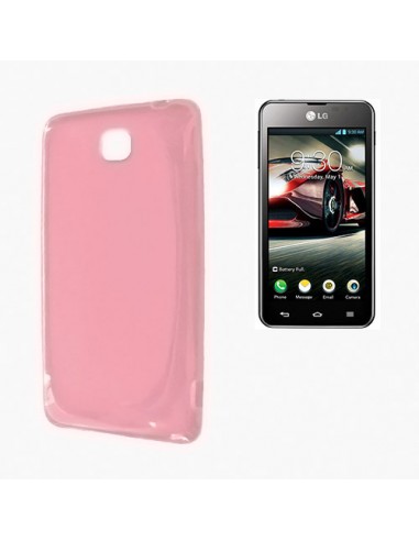 Funda gel TPU LG Optimus F5 / L7 4G LTE (P875) rosa