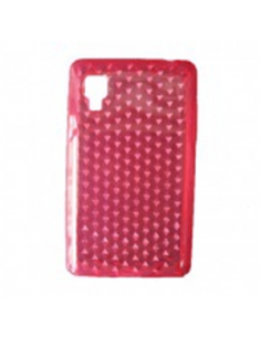 Funda gel TPU diamond LG L4 II (E440) rosa 2