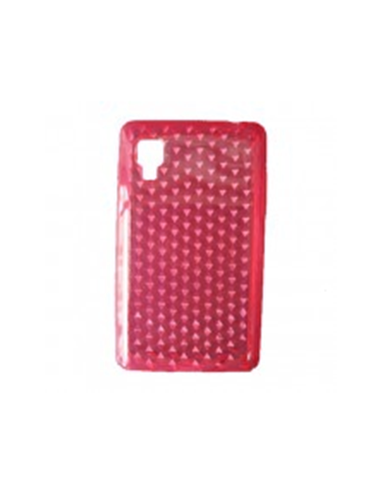 Funda gel TPU diamond LG L4 II (E440) rosa