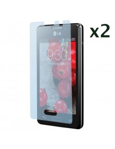 Protector pantalla adhesivo LG L4 II (E440) 2 unidades