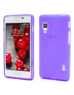 Funda gel TPU LG L5 II morada