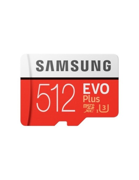 Tarjeta memoria microSD XC Samsung Evo Plus 2020 512 GB clase 10 100MB/s con adaptador