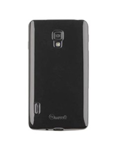 Funda gel TPU brillo LG L7 II (P710) negra 2